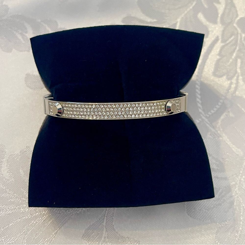 New Bracelet Michael Kors Silver Crystal